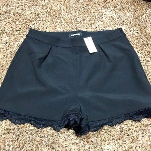 Express high rise shorts